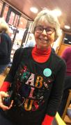 Jill Crop Badged Bright